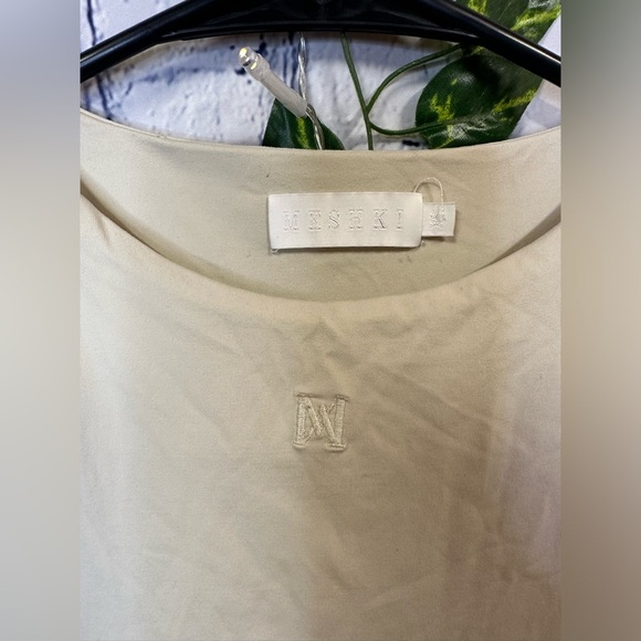 MESHKI XS BODY SUIT. Thick fabric TAN - Picture 2 of 3